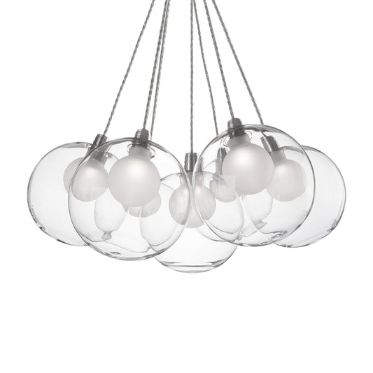 Bolla LED Chandelier in Chrome Finish | Kuzco Lighting