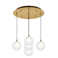 Load image into Gallery viewer, Bolla Pendant in Brushed Gold Finish | Kuzco Lighting
