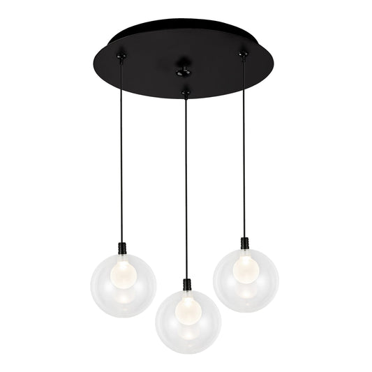 Bolla Pendant in Black Finish | Kuzco Lighting