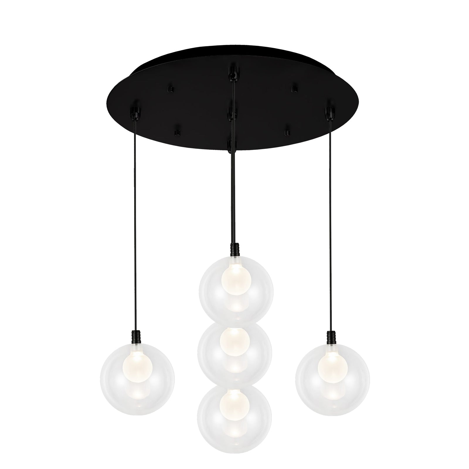 Bolla Pendant in Black Finish | Kuzco Lighting