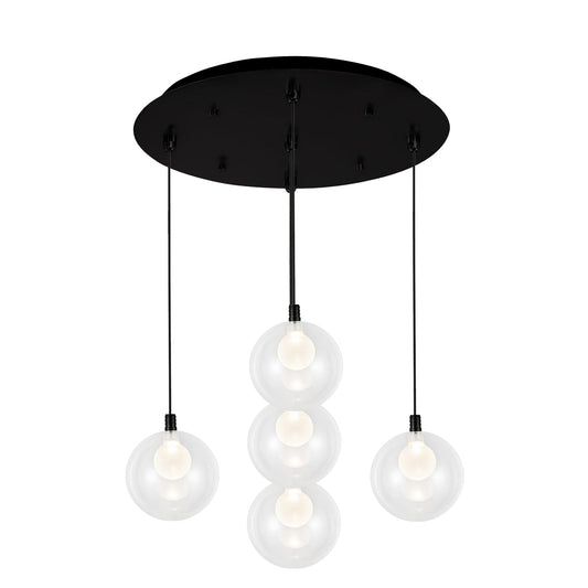 Bolla Pendant in Black Finish | Kuzco Lighting