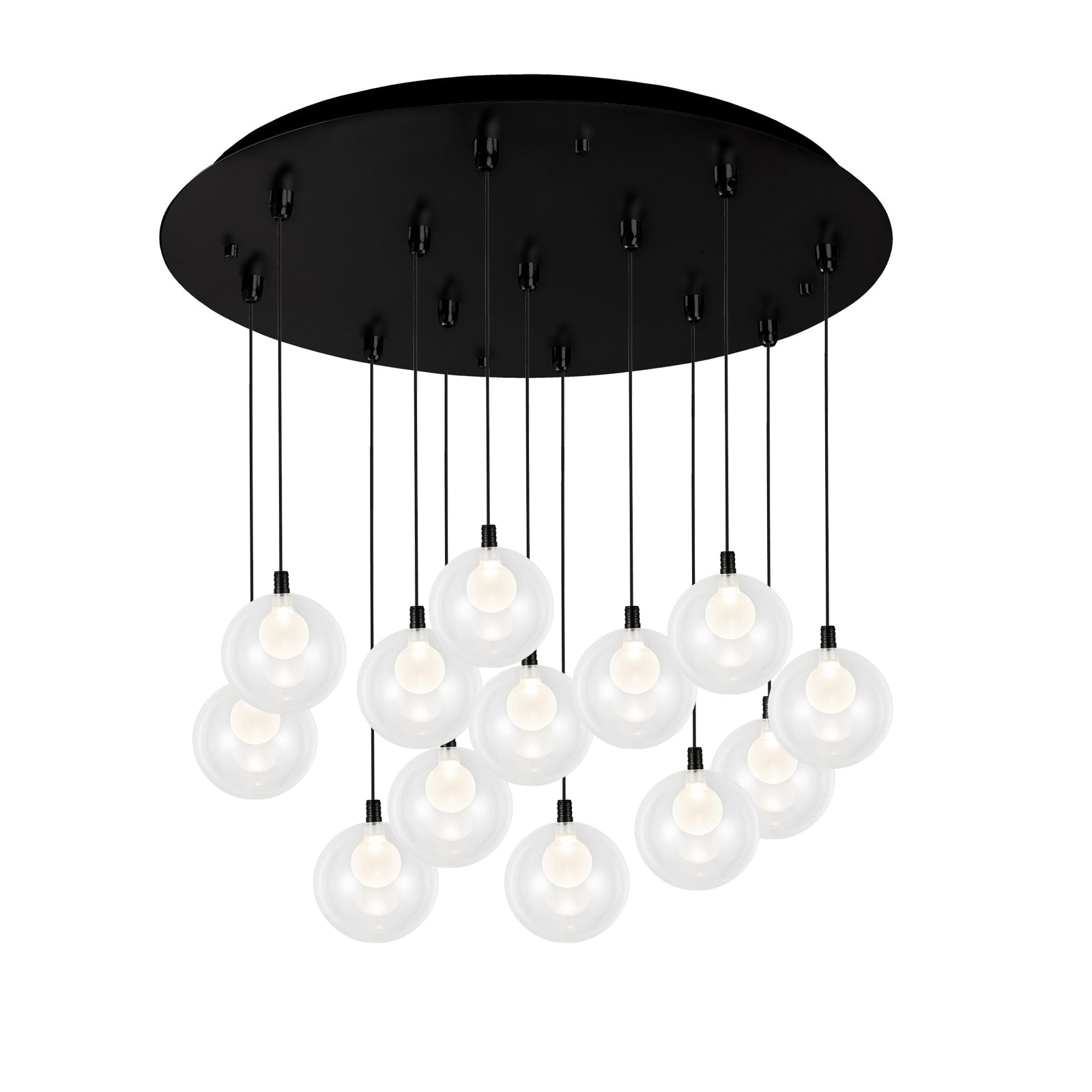 Bolla Pendant in Black Finish | Kuzco Lighting