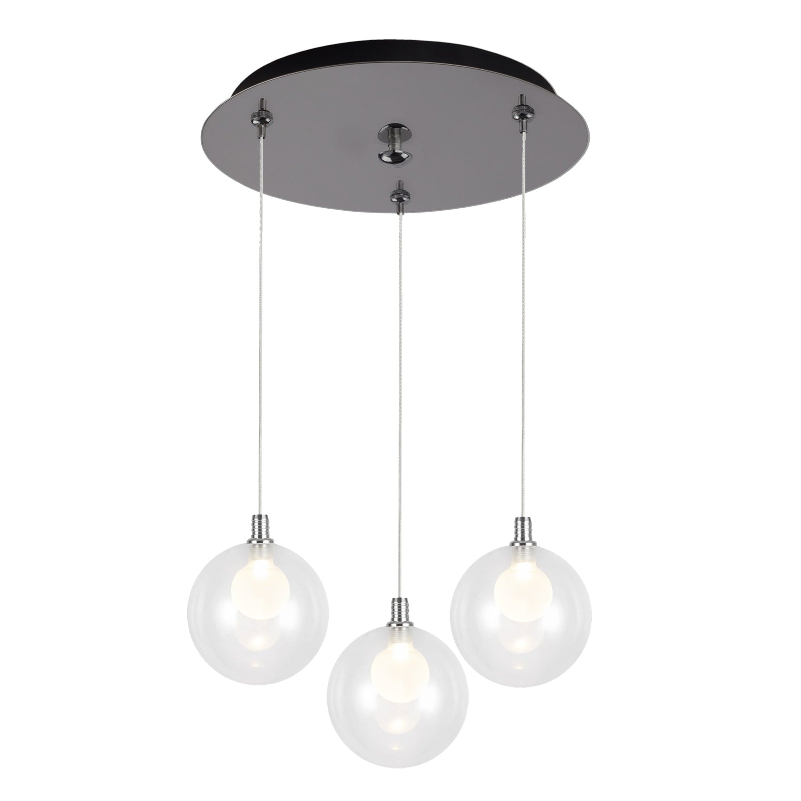 Bolla Pendant in Chrome Finish | Kuzco Lighting