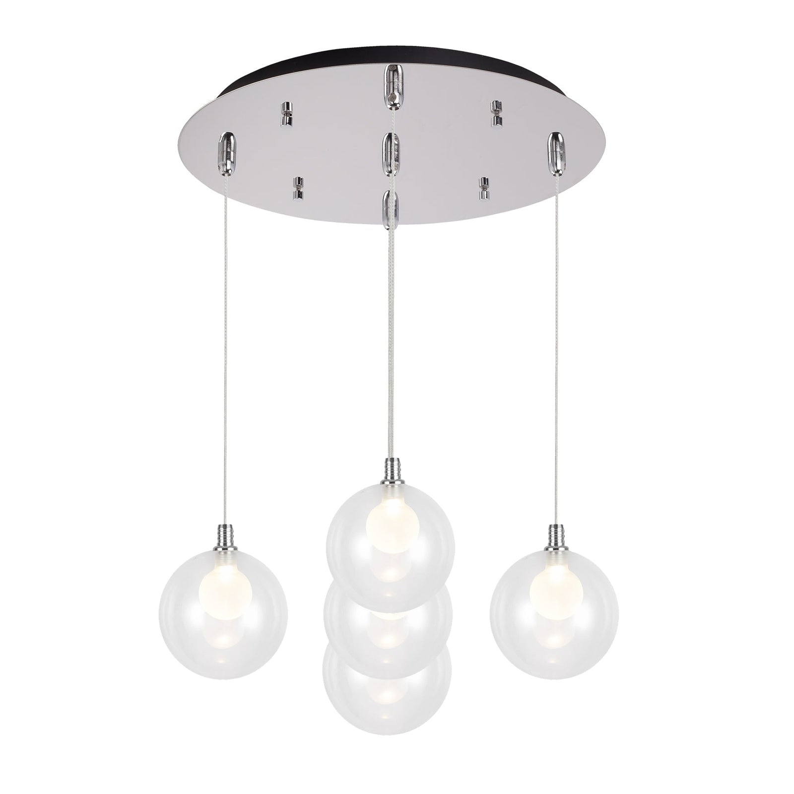 Bolla Pendant in Chrome Finish | Kuzco Lighting