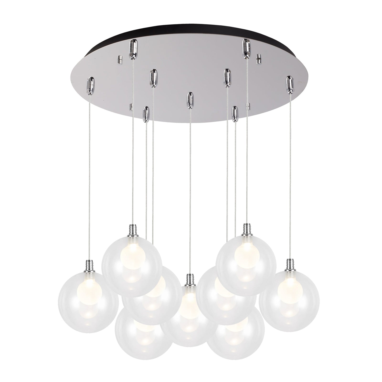 Bolla Pendant in Chrome Finish | Kuzco Lighting