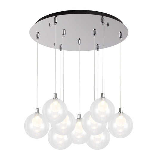 Bolla Pendant in Chrome Finish | Kuzco Lighting