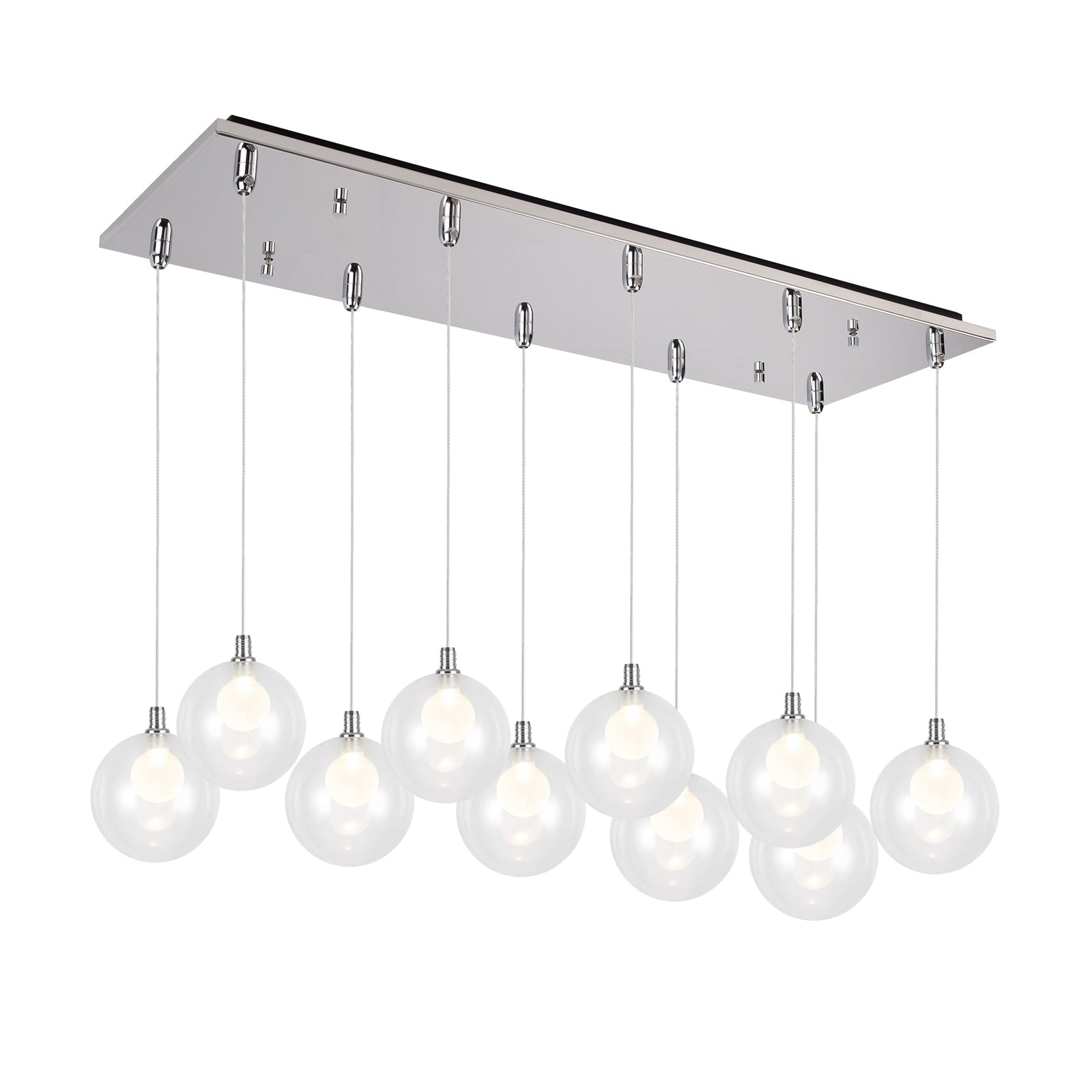 Bolla Pendant in Chrome Finish | Kuzco Lighting