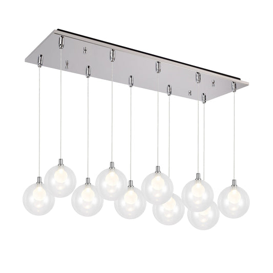 Bolla Pendant in Chrome Finish | Kuzco Lighting