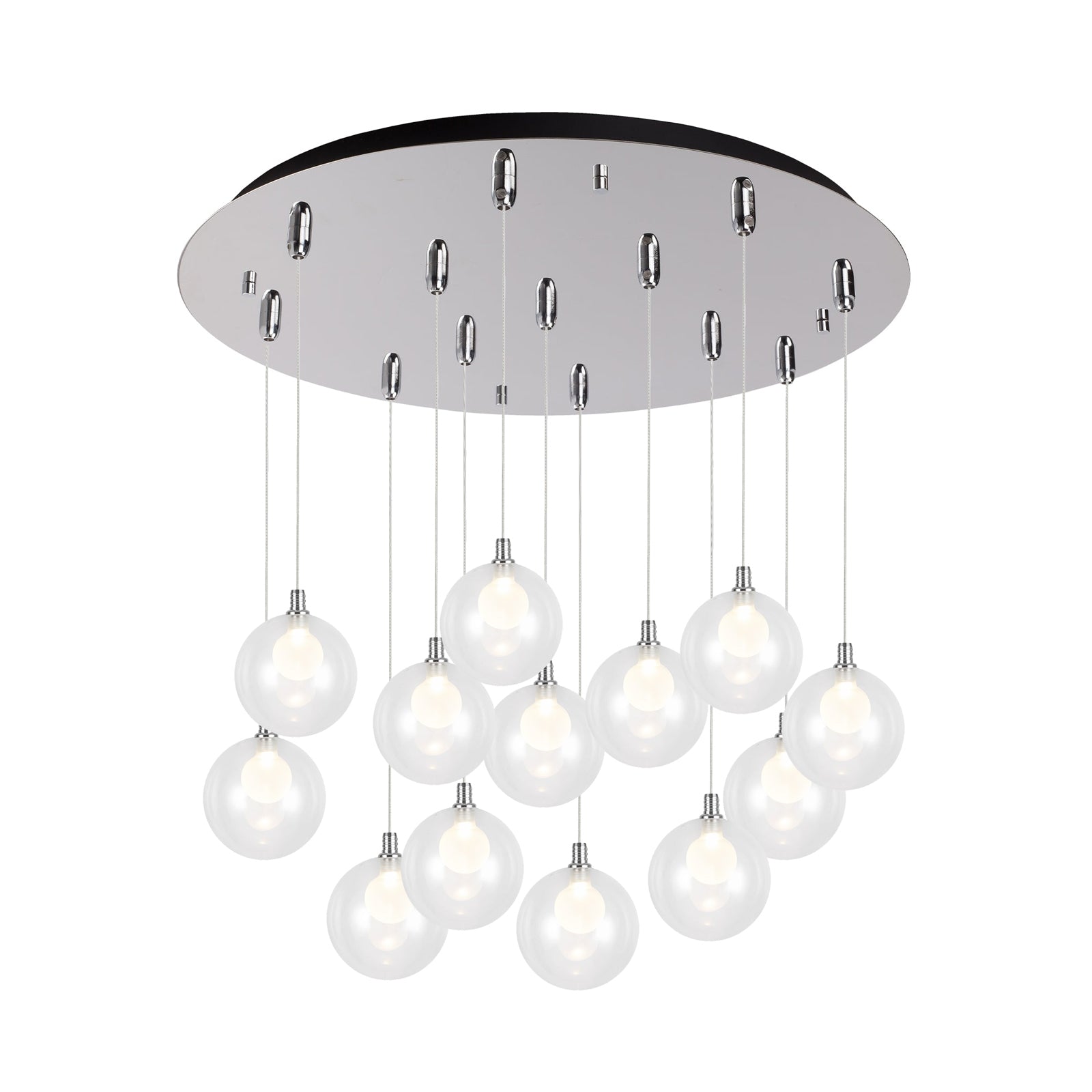 Bolla Pendant in Chrome Finish | Kuzco Lighting