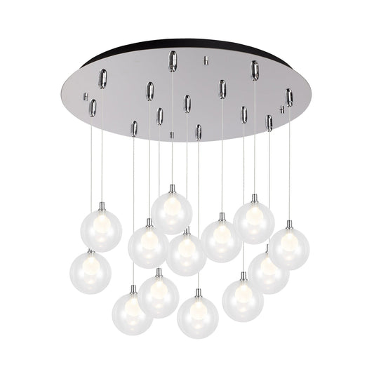 Bolla Pendant in Chrome Finish | Kuzco Lighting