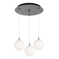Load image into Gallery viewer, Bolla Pendant in Chrome/Opal Glass Finish | Kuzco Lighting
