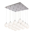 Load image into Gallery viewer, Bolla Pendant in Chrome/Opal Glass Finish | Kuzco Lighting
