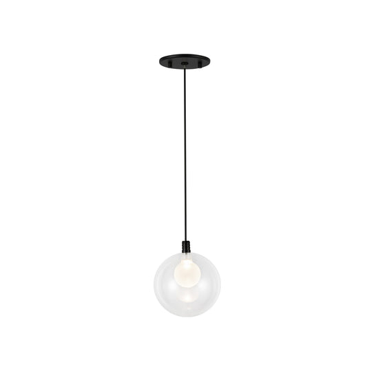 Bolla LED Pendant in Black Finish | Kuzco Lighting