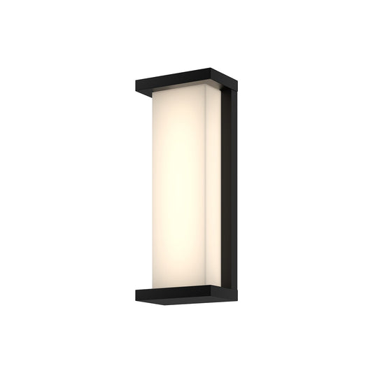 Bravo LED Exterior Wall Sconce in Black Finish | Kuzco Lighting