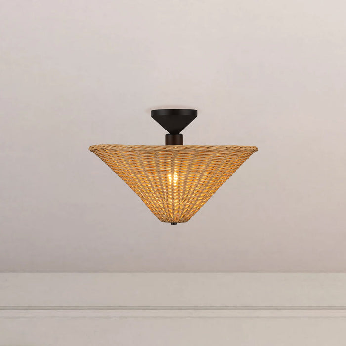 Bridgette Semi-Flush by Alora Lighting