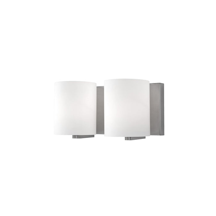 Bridgewater Bath Vanity in Brushed Nickel Finish | Kuzco Lighting