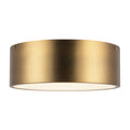 Load image into Gallery viewer, Brisbane 11-in Aged Gold 2 Lights Flush Mount by Alora Lighting | FM556012AG | Alora Lighting
