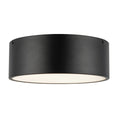 Load image into Gallery viewer, Brisbane 12-in Matte Black 2 Lights Flush Mount by Alora Lighting | FM556012MB | Alora Lighting
