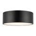 Brisbane 12-in Matte Black 2 Lights Flush Mount by Alora Lighting | FM556012MB | Alora Lighting