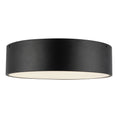 Load image into Gallery viewer, Brisbane 16-in Matte Black 3 Lights Flush Mount by Alora Lighting | FM556016MB | Alora Lighting
