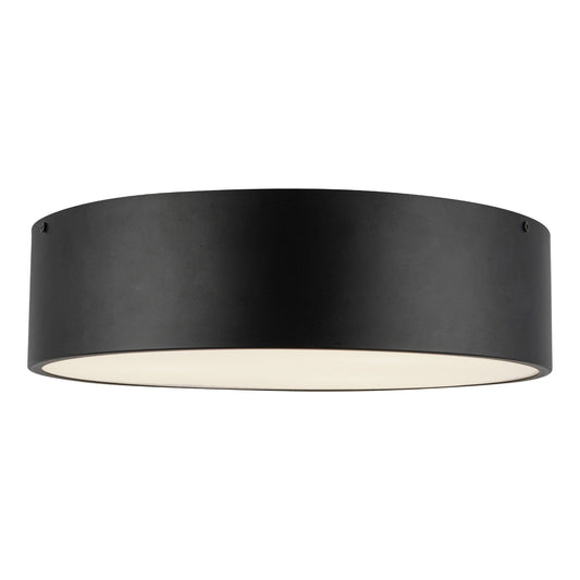 Brisbane 16-in Matte Black 3 Lights Flush Mount by Alora Lighting | FM556016MB | Alora Lighting