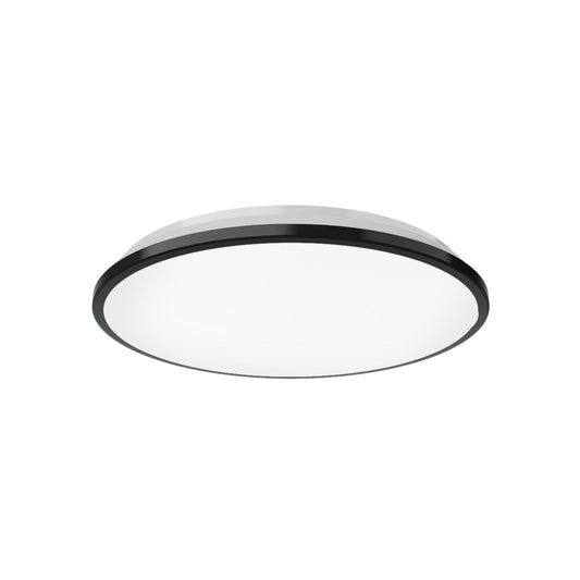 Brook LED Flush Mount in Black Finish | Kuzco Lighting