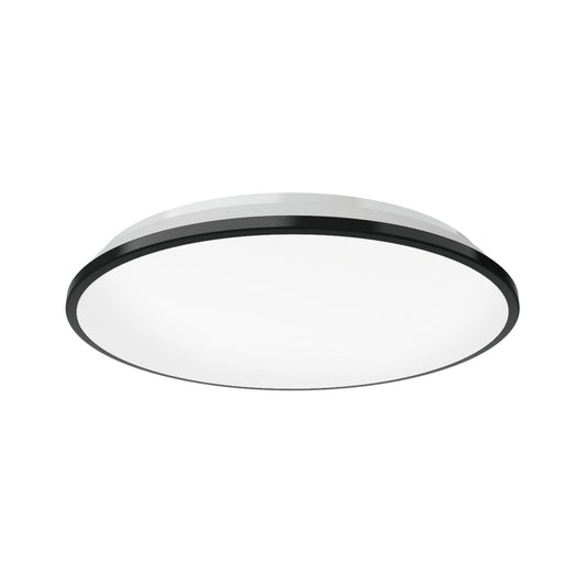 Brook LED Flush Mount in Black Finish | Kuzco Lighting