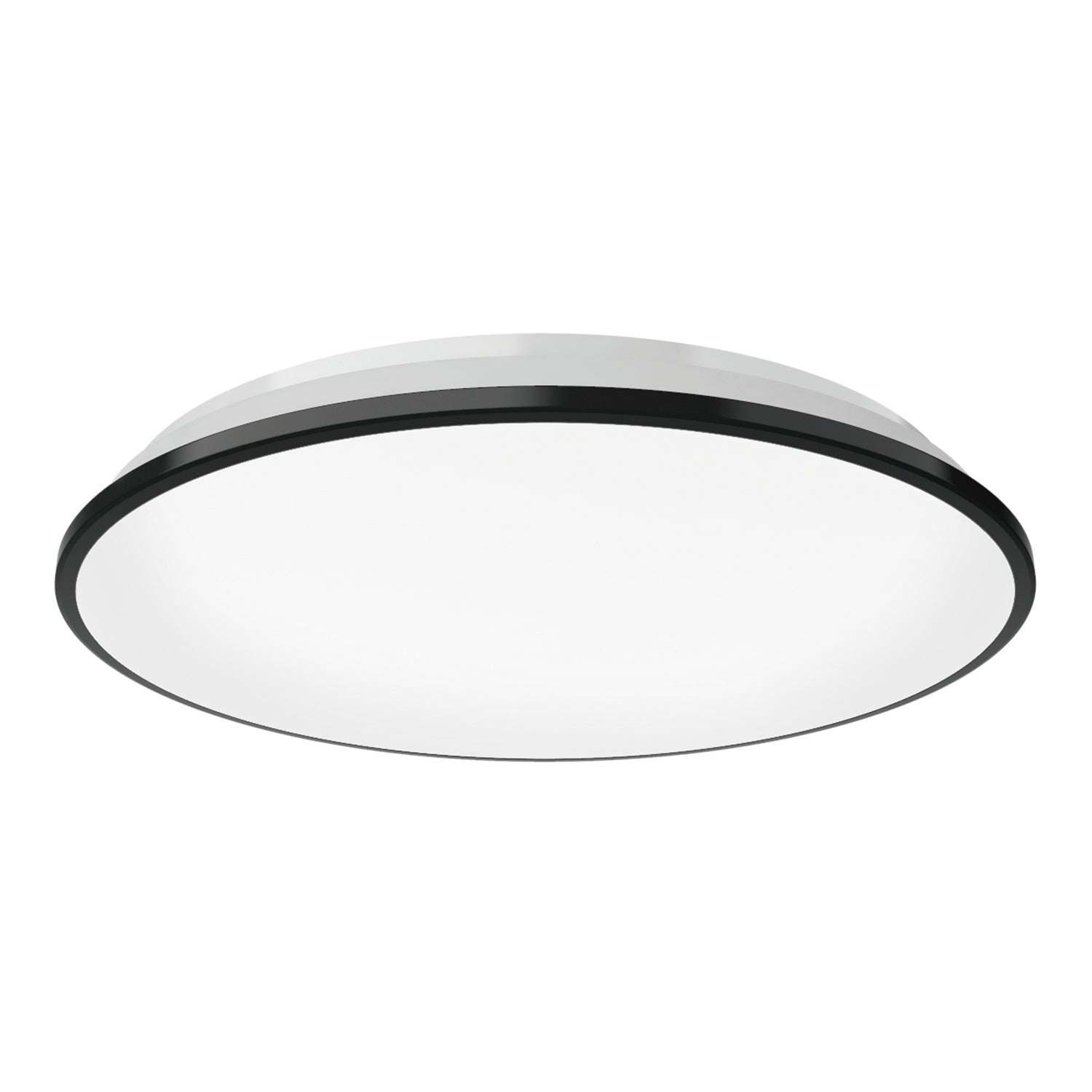 Brook LED Flush Mount in Black Finish | Kuzco Lighting