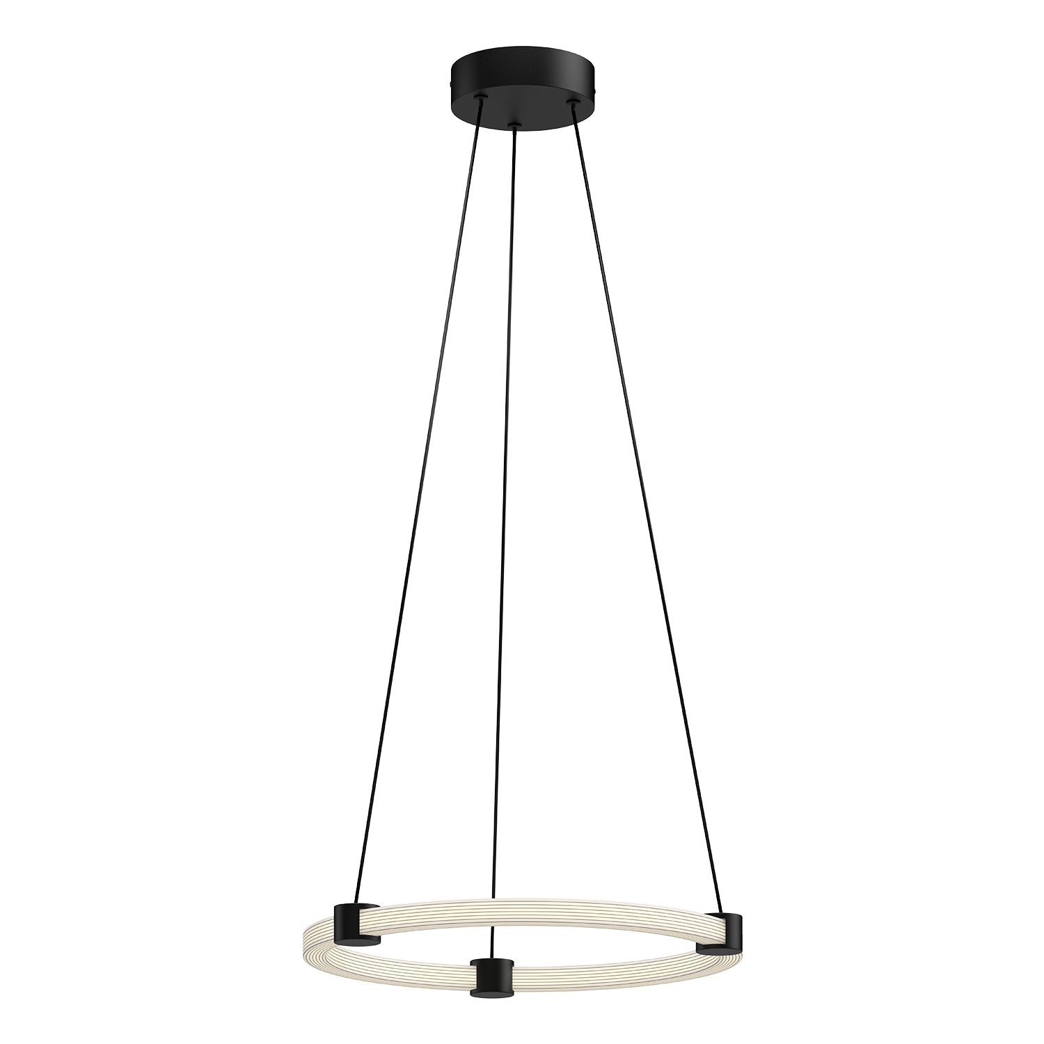 Bruni LED Pendant in Black Finish | Kuzco Lighting