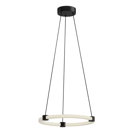 Bruni LED Pendant in Black Finish | Kuzco Lighting