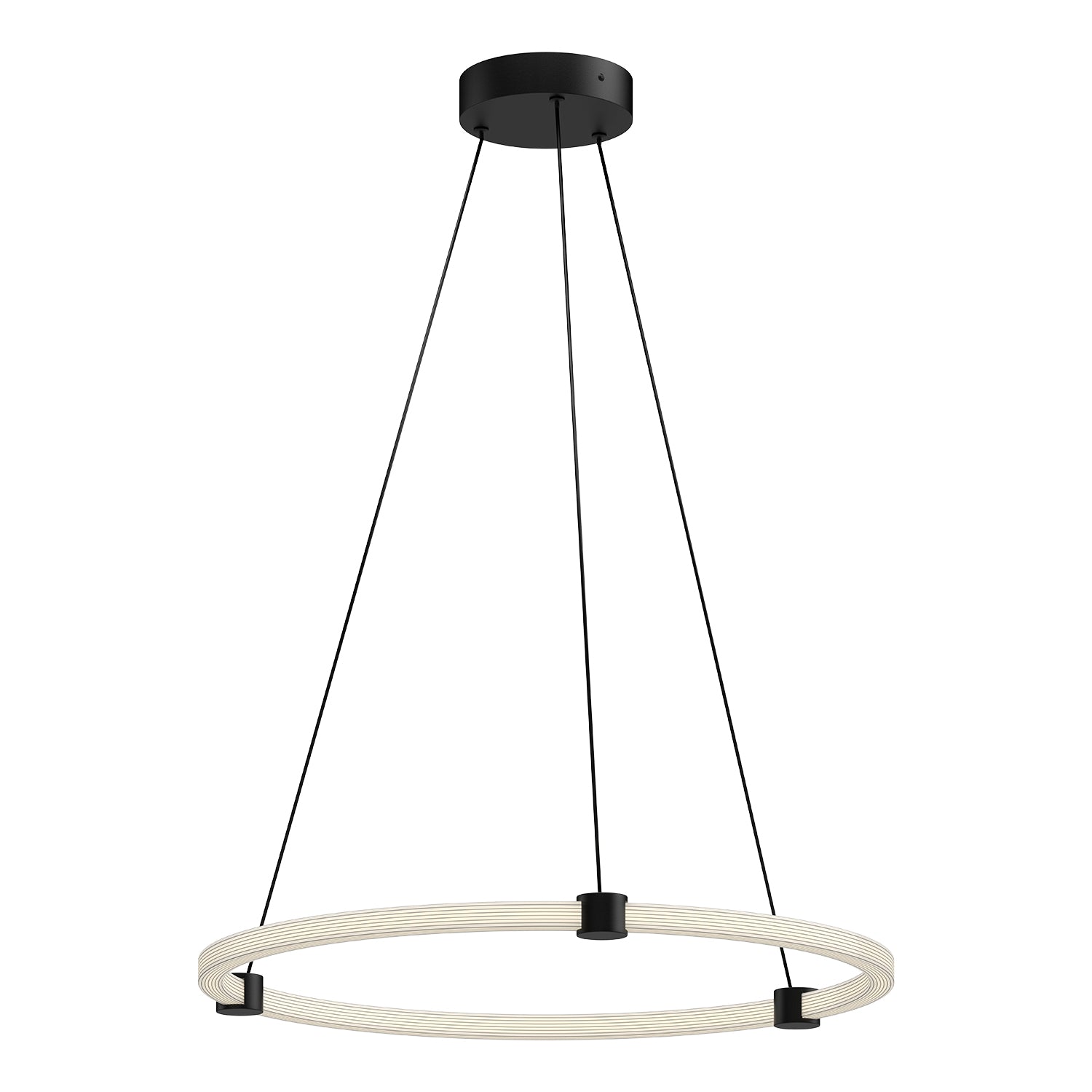 Bruni LED Pendant in Black Finish | Kuzco Lighting