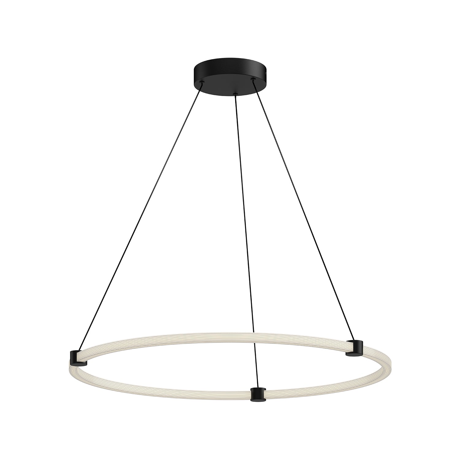 Bruni LED Pendant in Black Finish | Kuzco Lighting