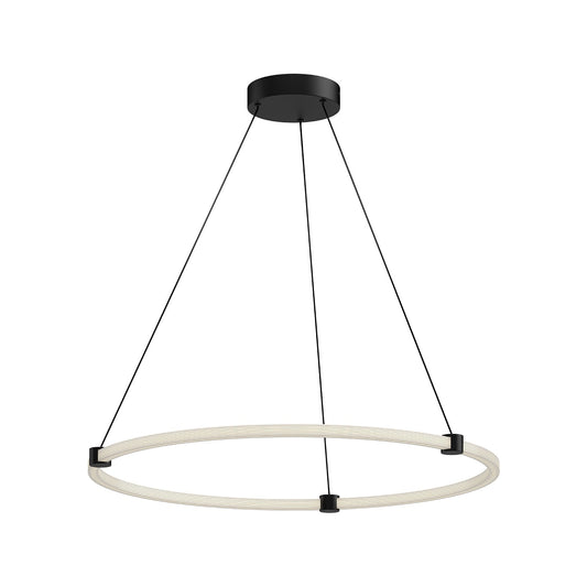 Bruni LED Pendant in Black Finish | Kuzco Lighting