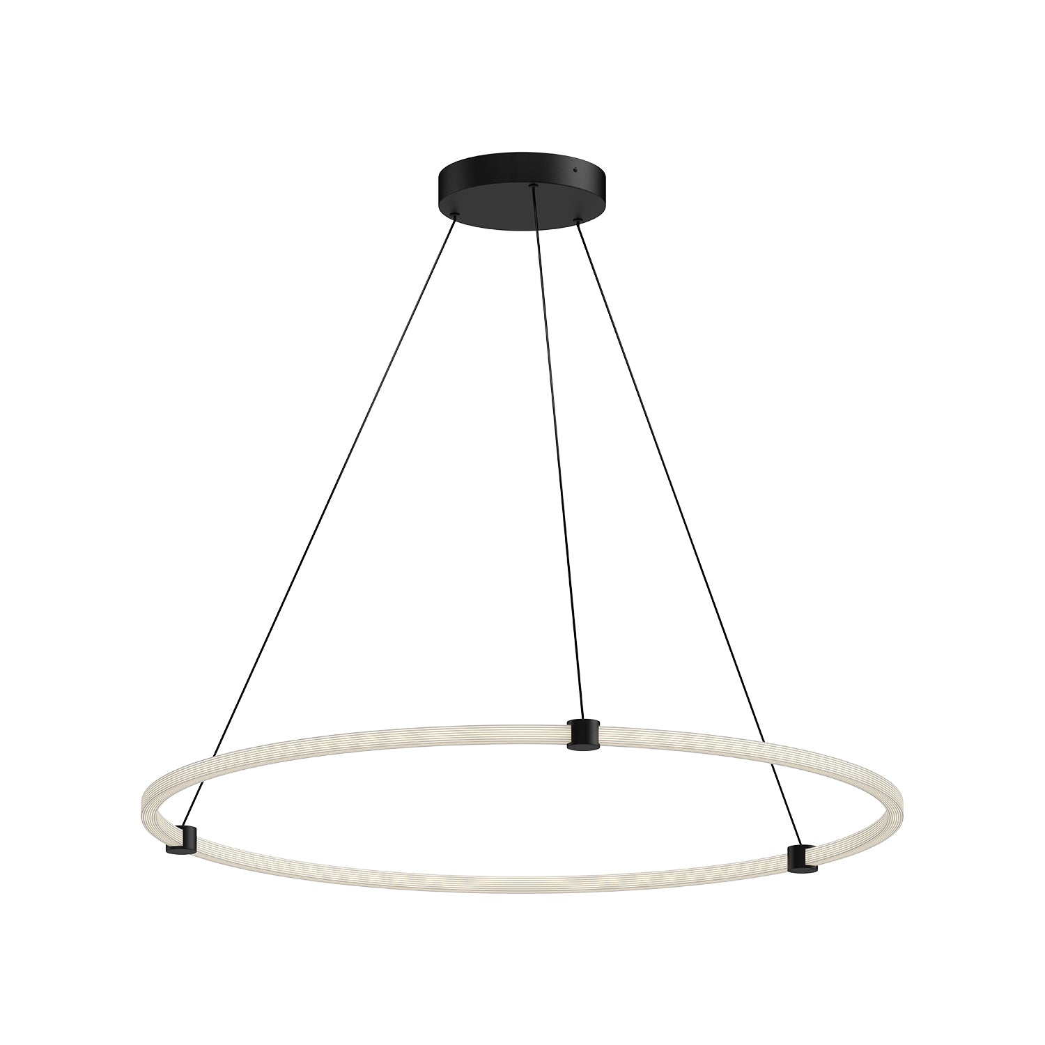 Bruni LED Pendant in Black Finish | Kuzco Lighting