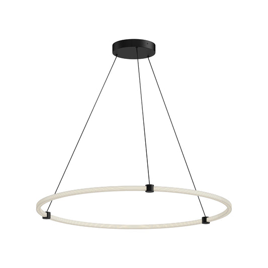 Bruni LED Pendant in Black Finish | Kuzco Lighting