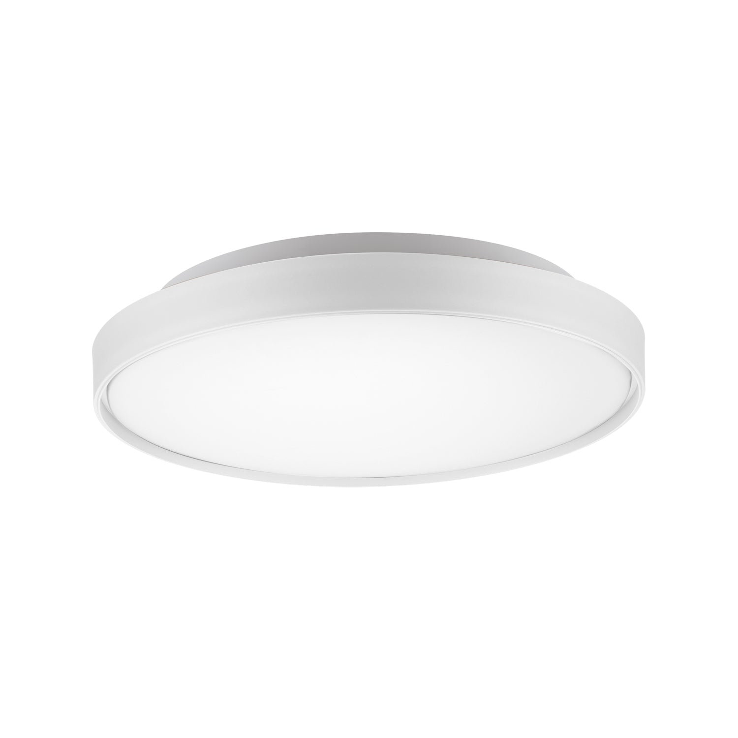 Brunswick LED Flush Mount in White Finish | Kuzco Lighting
