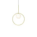 Bola Halo LED Pendant by Pablo