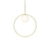 Bola Halo LED Pendant by Pablo