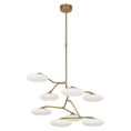 Load image into Gallery viewer, Brindille Foyer LED Chandelier - Soft Brass
