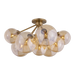 Santee Semi Flush by Troy Lighting by C1048-PBR