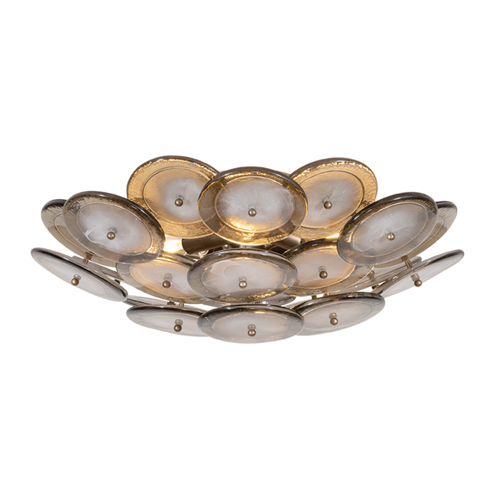 Wassama Semi Flush by Troy Lighting by C5220-PBR