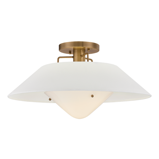 Otto Semi Flush by Troy Lighting by C8422-PBR