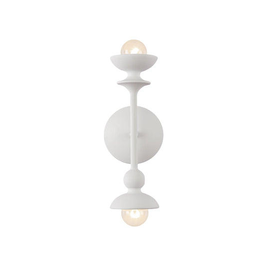 Cadence 11-in Antique White 2 Lights Wall/Vanity by Alora Lighting | WV328209AW | Alora Lighting