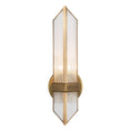 Load image into Gallery viewer, Cairo 4-in Ribbed Glass/Vintage Brass 1 Light Wall/Vanity by Alora Lighting | WV332904VBCR | Alora Lighting
