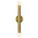 Calla 24-in Brushed Gold Dimmable LED Vanity Light