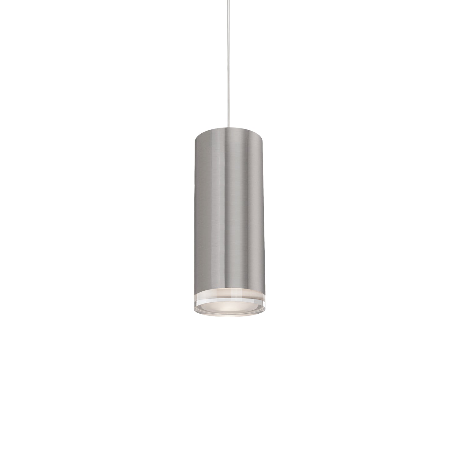 Cameo LED Pendant in Brushed Nickel Finish | Kuzco Lighting