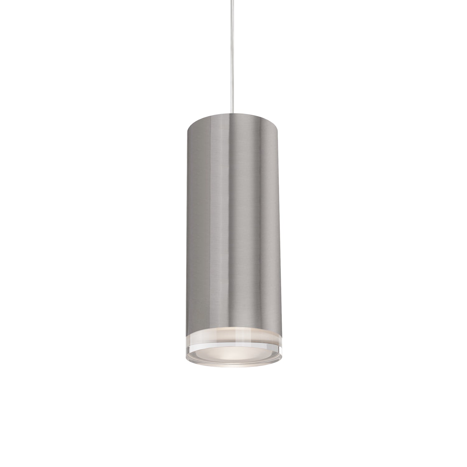 Cameo LED Pendant in Brushed Nickel Finish | Kuzco Lighting