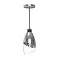 Load image into Gallery viewer, Capri 5-in Chrome/Clear Glass 1 Light Pendant by Alora Lighting | PD587105CHCL | Alora Lighting
