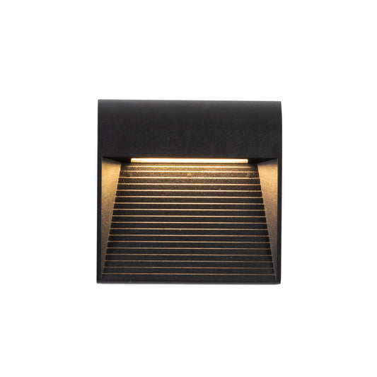 Casa LED Exterior Wall Sconce in Black Finish | Kuzco Lighting