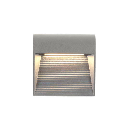 Casa LED Exterior Wall Sconce in Grey Finish | Kuzco Lighting